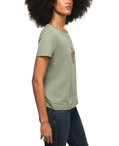 Lucky Brand Flower Brunch Classic Crew Short Sleeve T-Shirt - Image 4