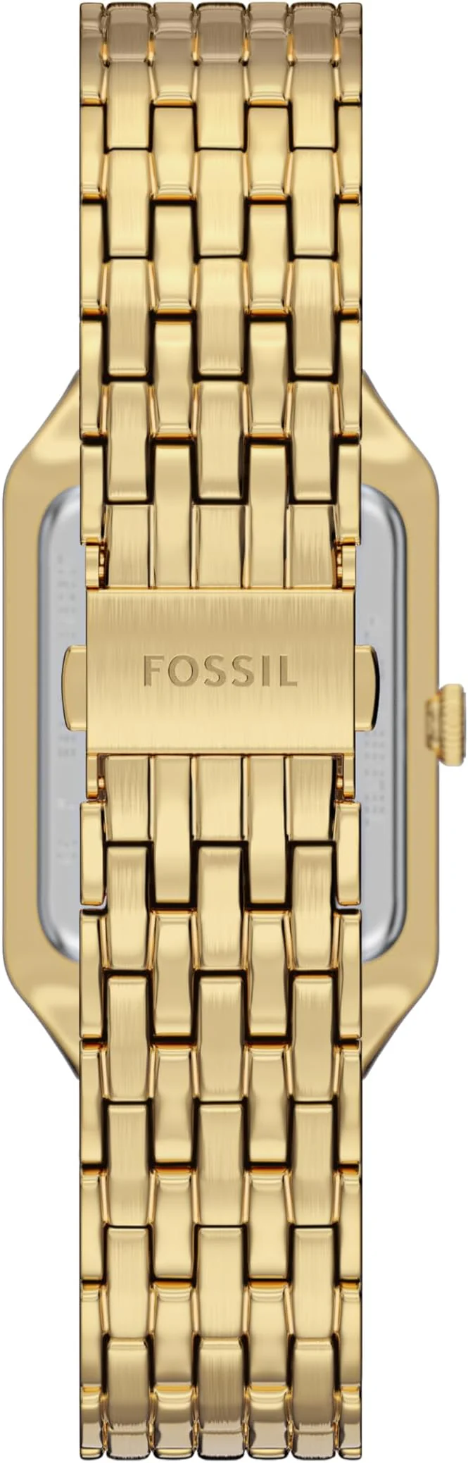 Fossil Womens Raquel Three-Hand Date Gold-Tone Stainless Steel Watch - Image 2