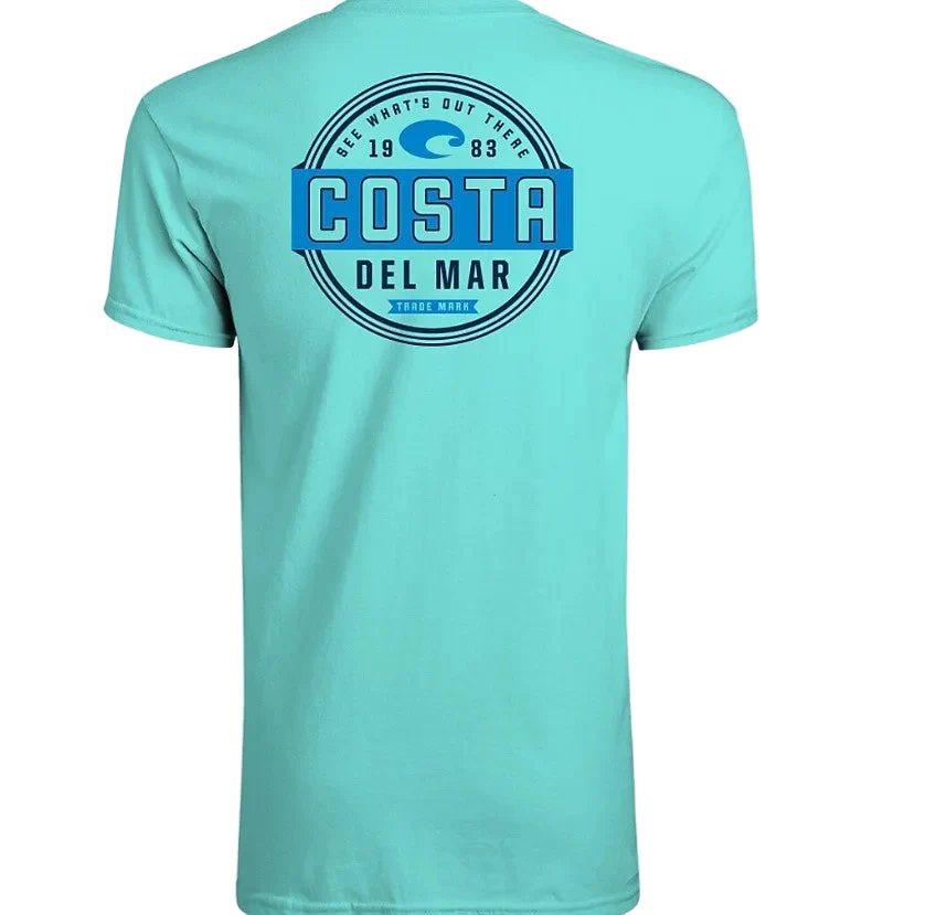 Costa Del Mar Mens Prado Short Sleeve T-Shirt - Image 3