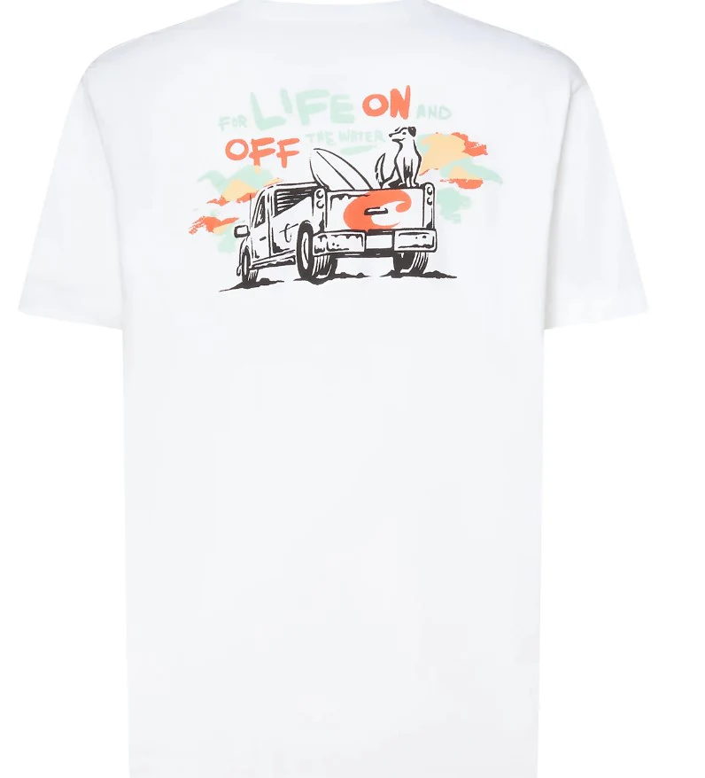 Costa Del Mar Mens Beach Life Short Sleeve T-Shirt - Image 3