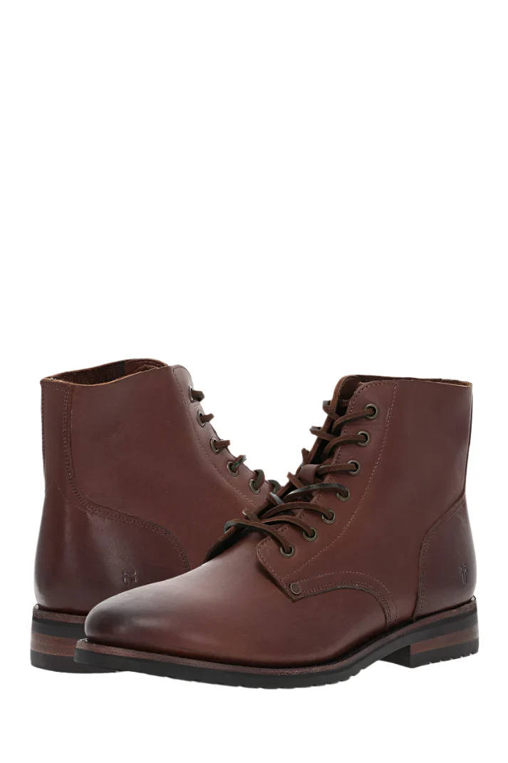 Frye Mens Barrett Lace Up Boots - Image 3