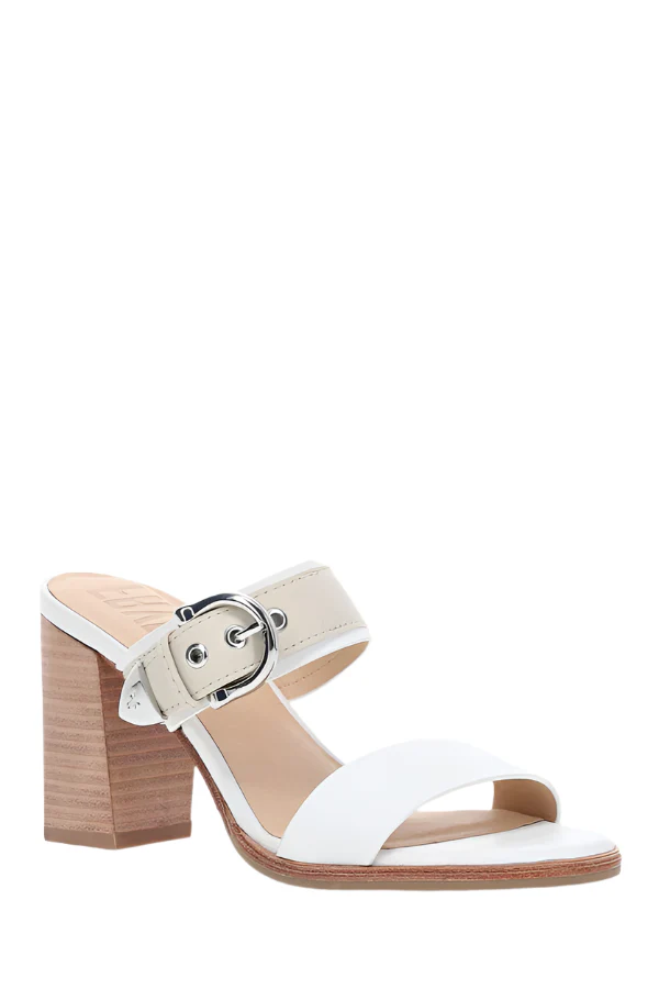 Frye Womens Stella Buckle Slides - Image 2