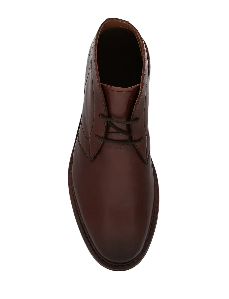 Frye Mens Oiled Leather Paul Chukka Boots - Image 6