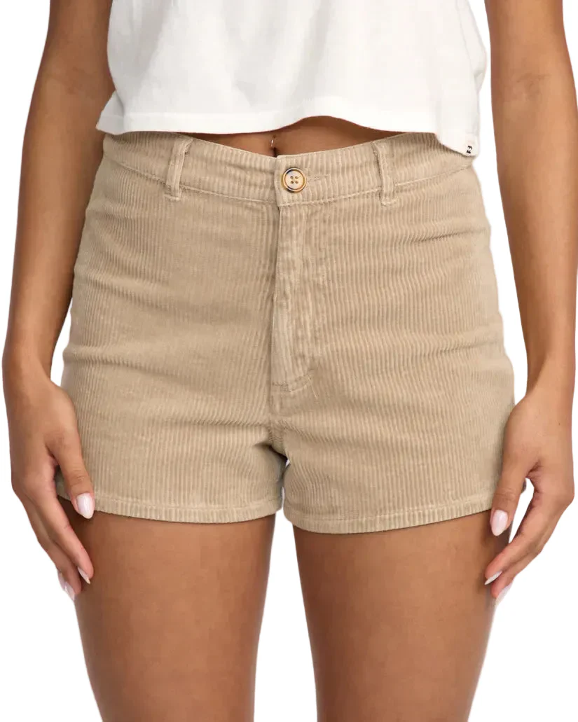 Billabong Womens Free Fall Corduroy Shorts - Image 2
