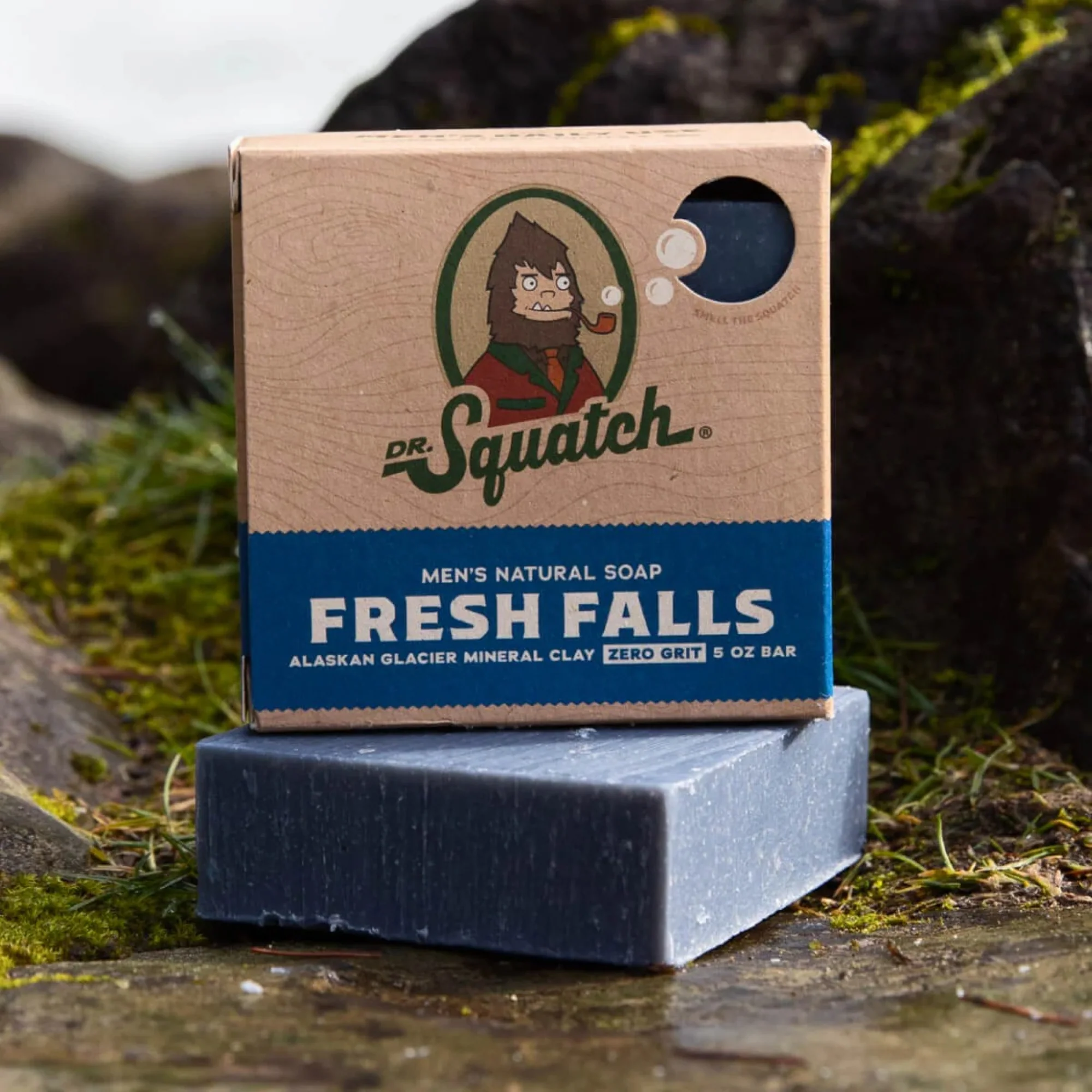 Dr. Squatch Fresh Falls Bar Soap - 5 oz. - Image 4