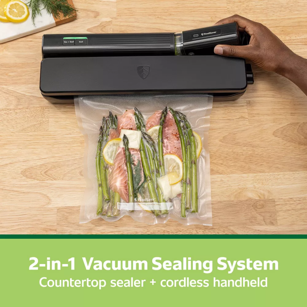 FoodSaver Handheld+ 2-In-1 Vacuum Sealing System Starter Kit - Image 3
