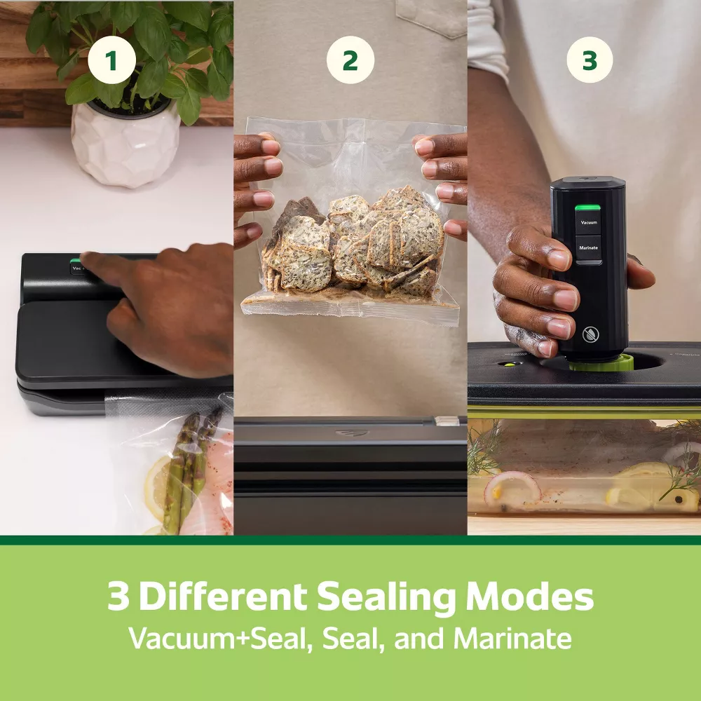 FoodSaver Handheld+ 2-In-1 Vacuum Sealing System Starter Kit - Image 4