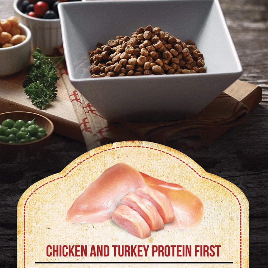 Fussie Cat Market Fresh Chicken & Turkey Recipe Dry Cat Food - 3.5 lbs. - Image 2