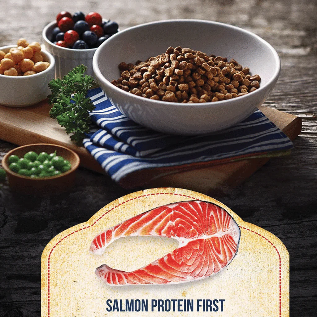 Fussie Cat Market Fresh Salmon Recipe Dry Cat Food - 10 lbs. - Image 2
