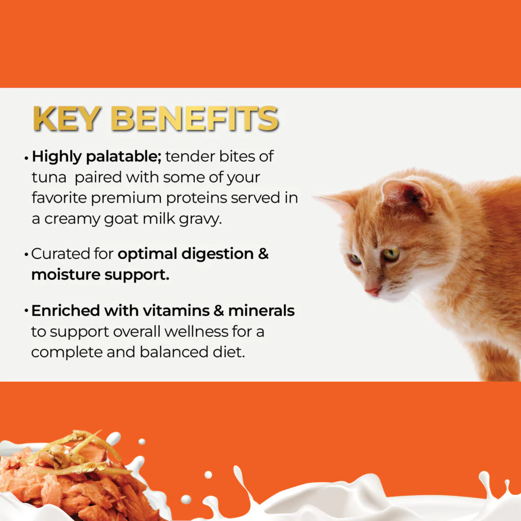 Fussie Cat Tuna with Anchovies Formula in Goat Milk Recipe Wet Cat Food - 2.47 oz. - Image 4