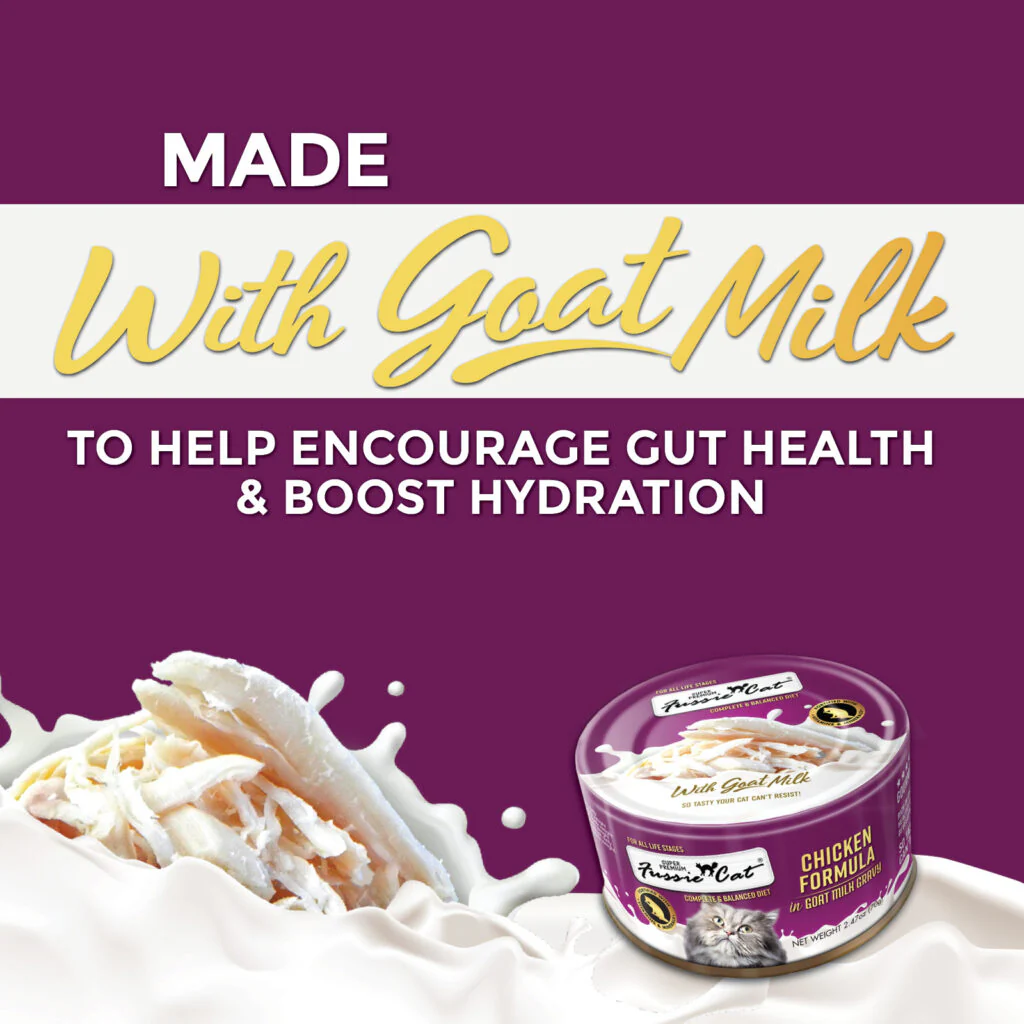 Fussie Cat Chicken in Goat Milk Recipe Wet Cat Food - 2.47 oz. - Image 2