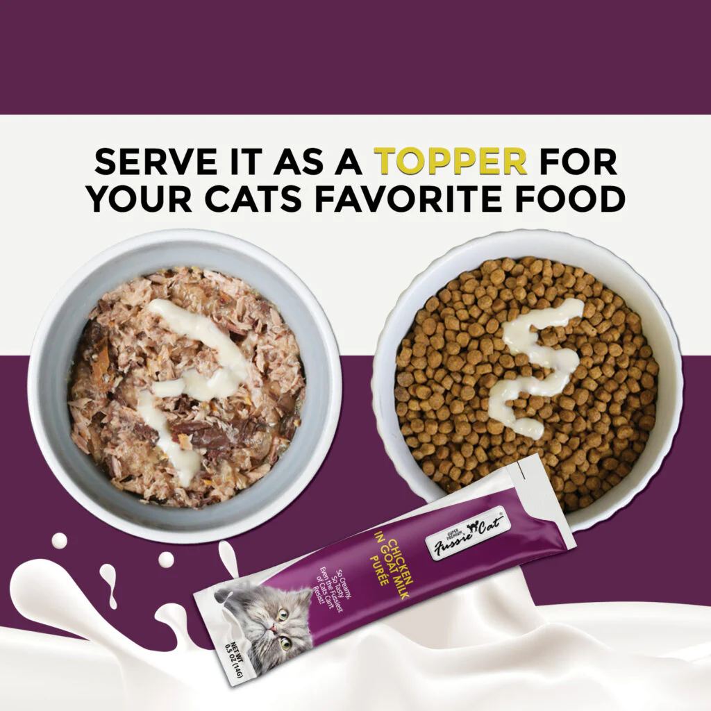 Fussie Cat Chicken in Goat Milk Purée Cat Treat - 0.5 oz. - Image 3