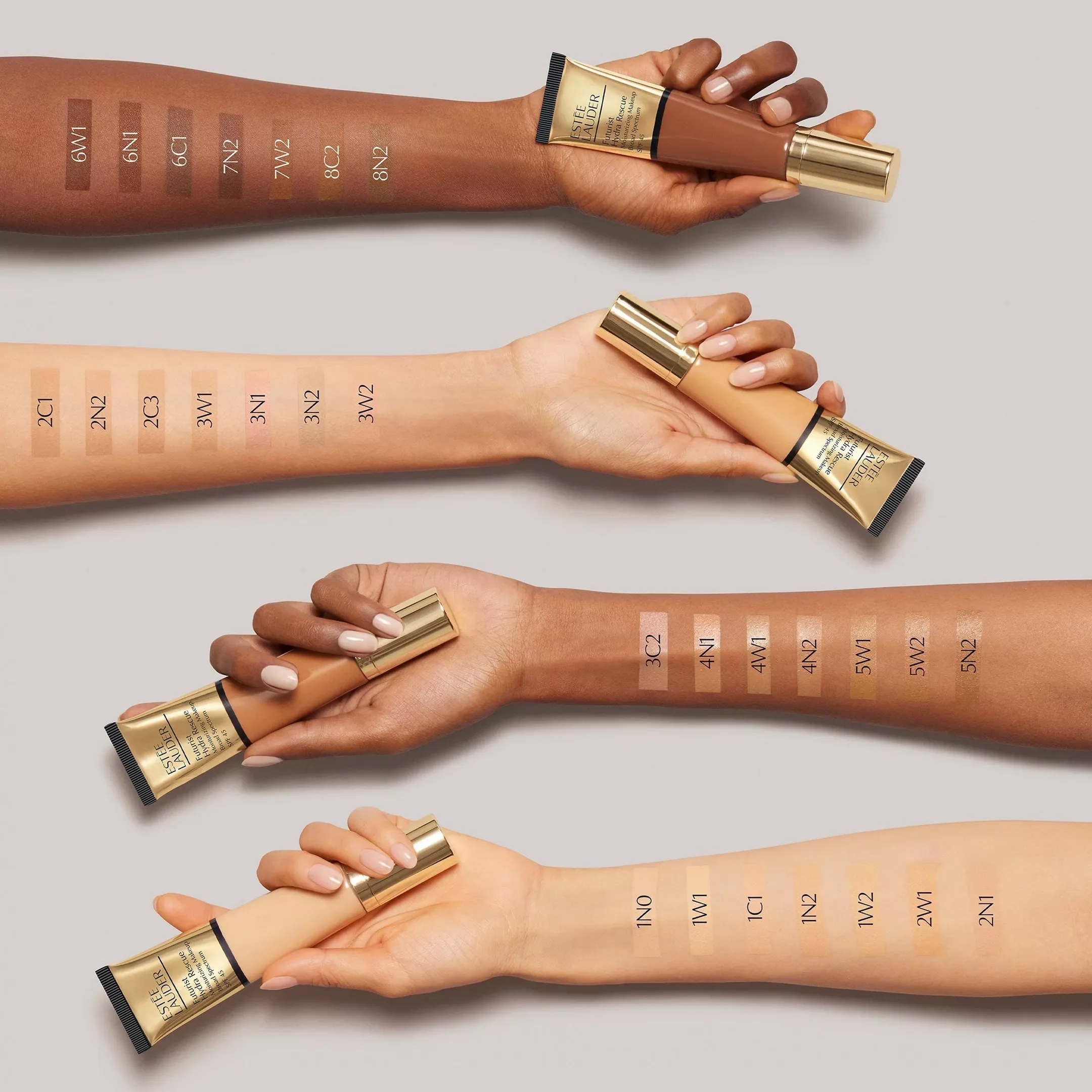 Estée Lauder Futurist Hydra Rescue Moisturizing SPF 45 Foundation - Bronze - Image 4