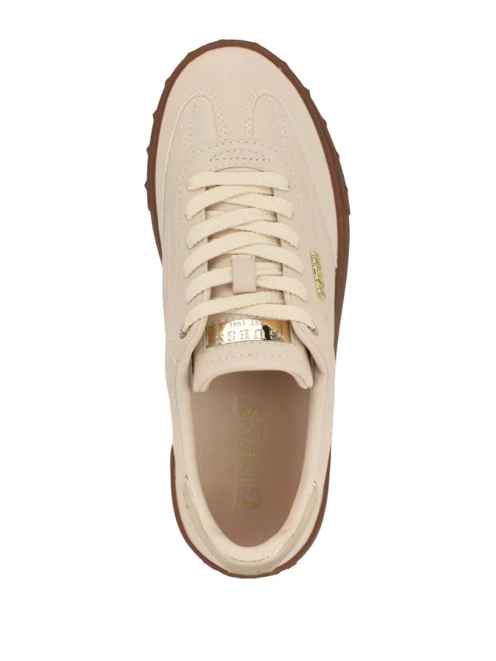 GUESS Womens IQuilt Quilted Low Top Sneakers - Image 4