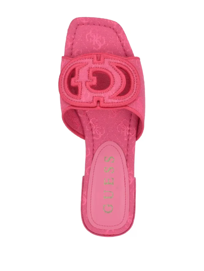GUESS Womens Tarishae Signature Jacquard Sandals - Image 4