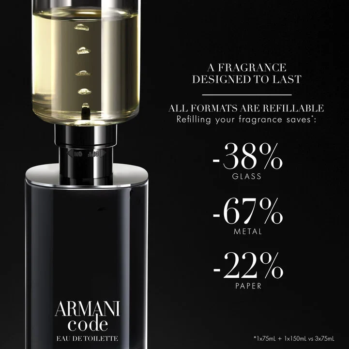 GIORGIO ARMANI Code Eau De Toilette - 2.5 oz. - Image 3