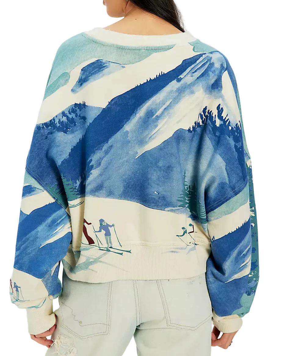 Free People Womens Gaia Sweatshirt - Image 2