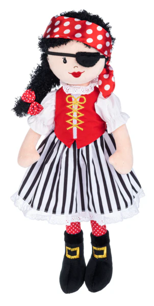 Ganz 20" Pirate Priscilla Rag Doll