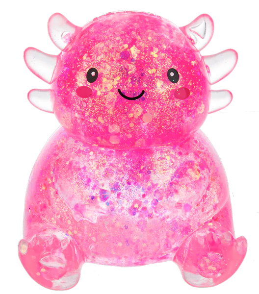 Ganz Sparkle and Squeeze Axolotl Toy - Assortment - Image 6