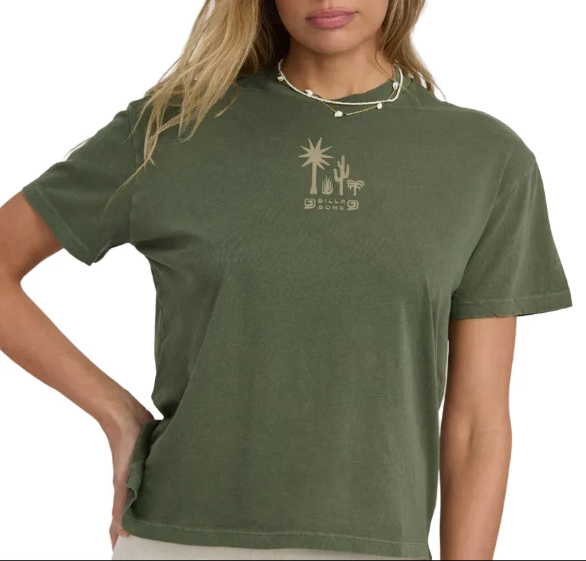 Billabong Womens Garden Keeper Short Sleeve T-Shirt