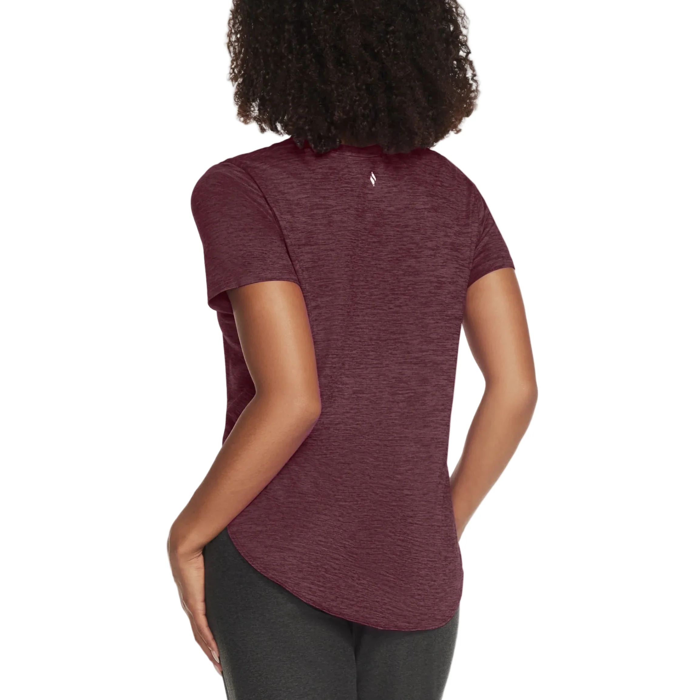 Skechers Womens Go Dri Swift Tunic Short Sleeve T-Shirt - Image 2