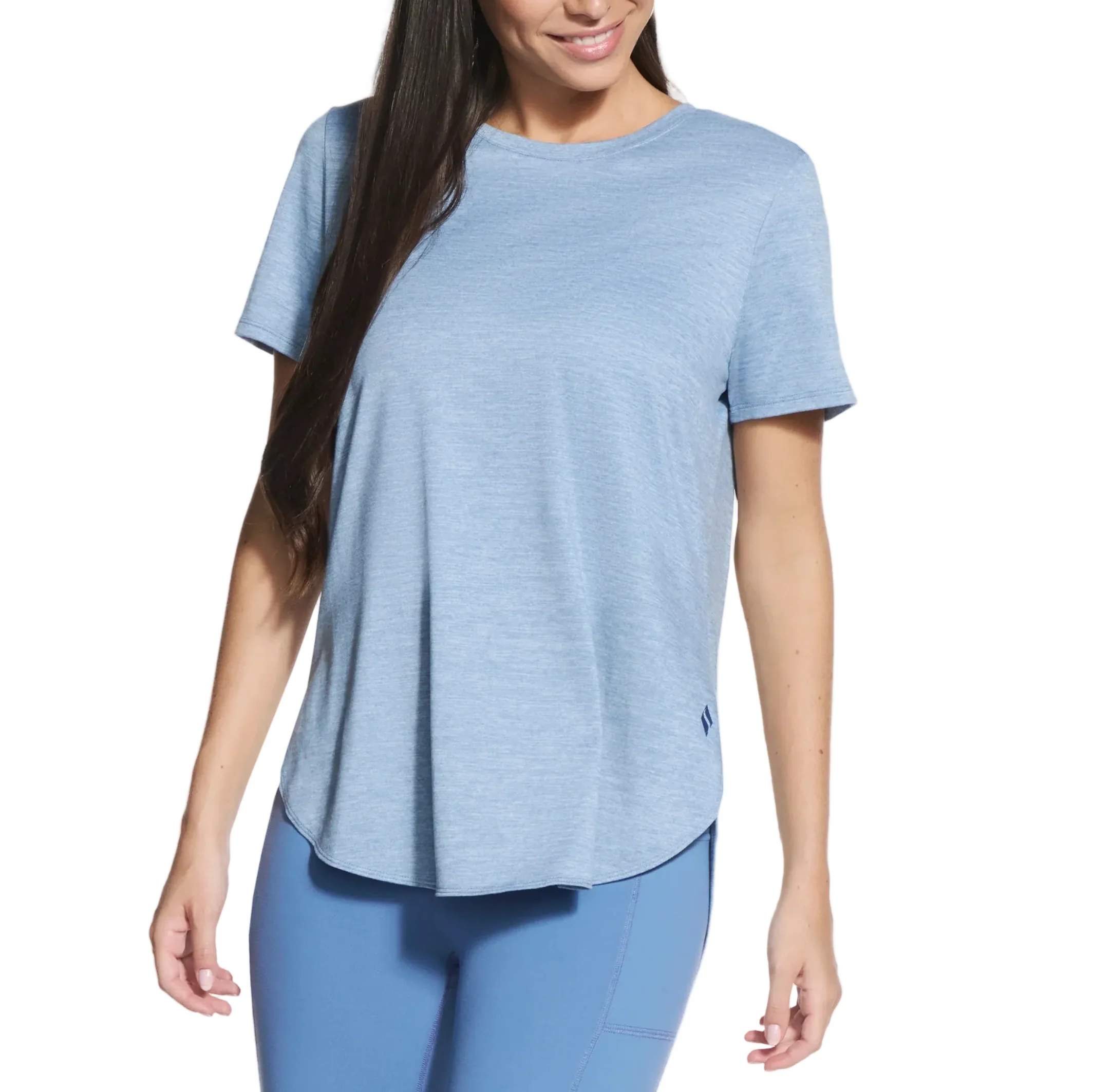 Skechers Womens Go Dri Swift Tunic Short Sleeve T-Shirt - Image 3