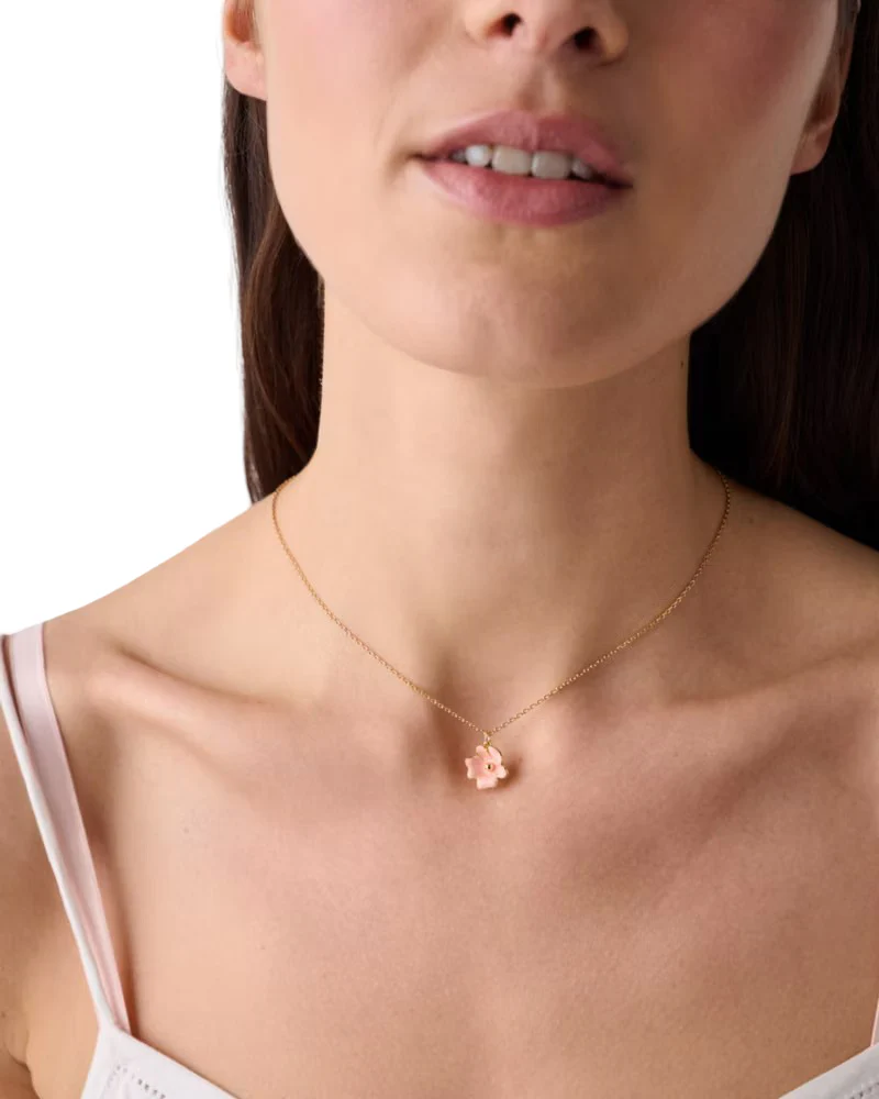 Kate Spade Golden Bloom Flower Pendant Necklace - Image 3