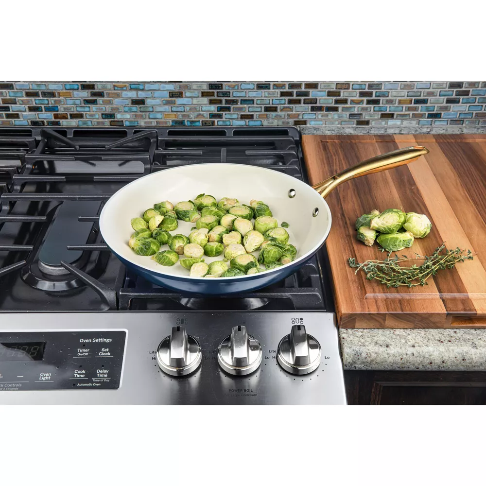 Gotham Steel Natural Collection 12" Heavy Duty Ceramic Nonstick Pan - Image 4