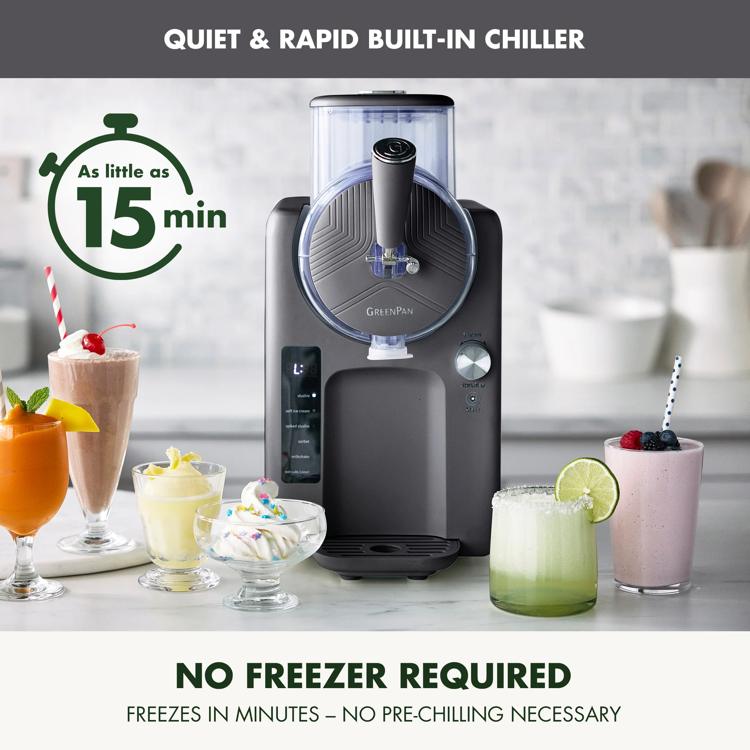 GreenPan Frost Ice Cream and Frozen Drink Maker - Image 2