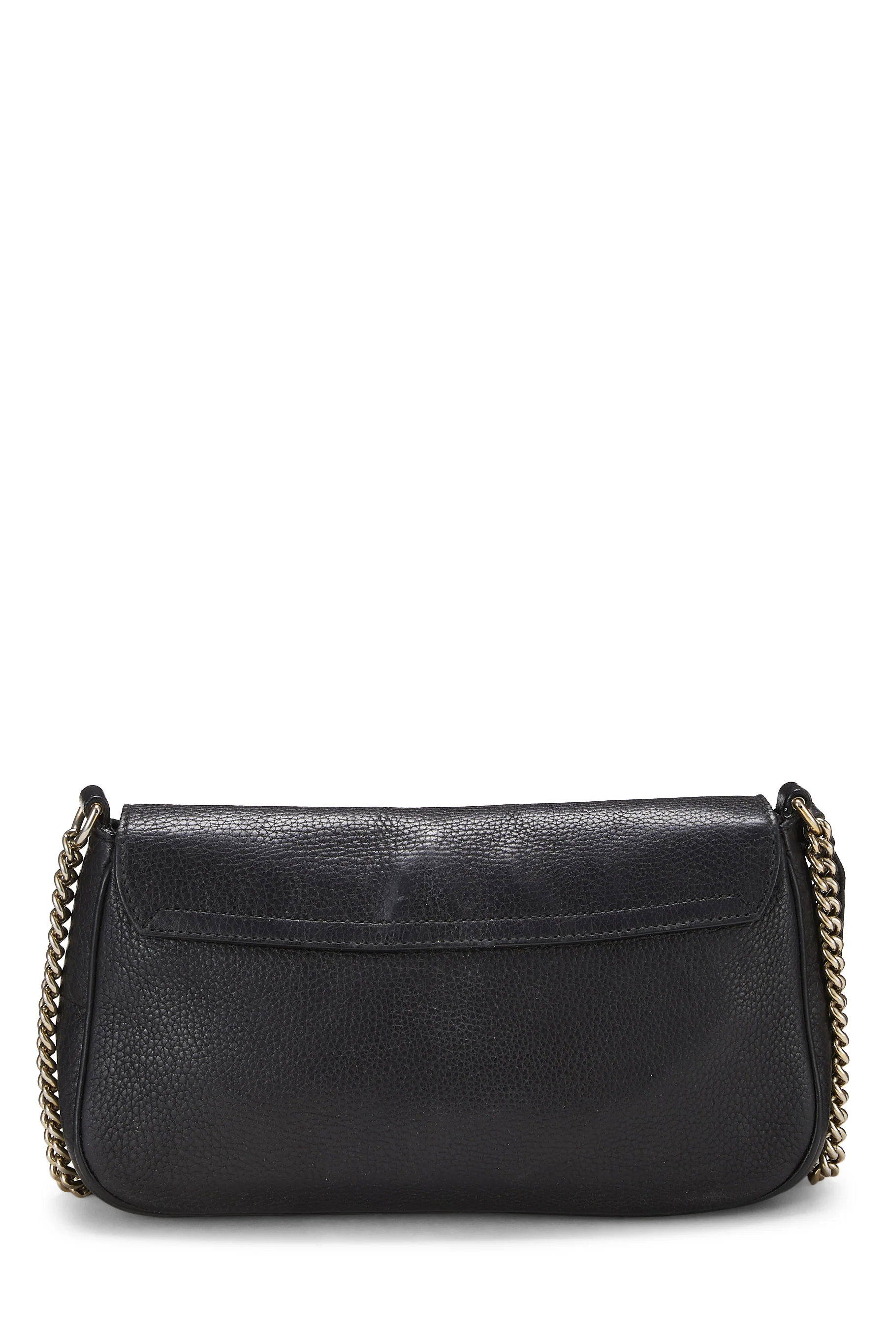 Gucci Black Leather Soho Crossbody Handbag - Image 4
