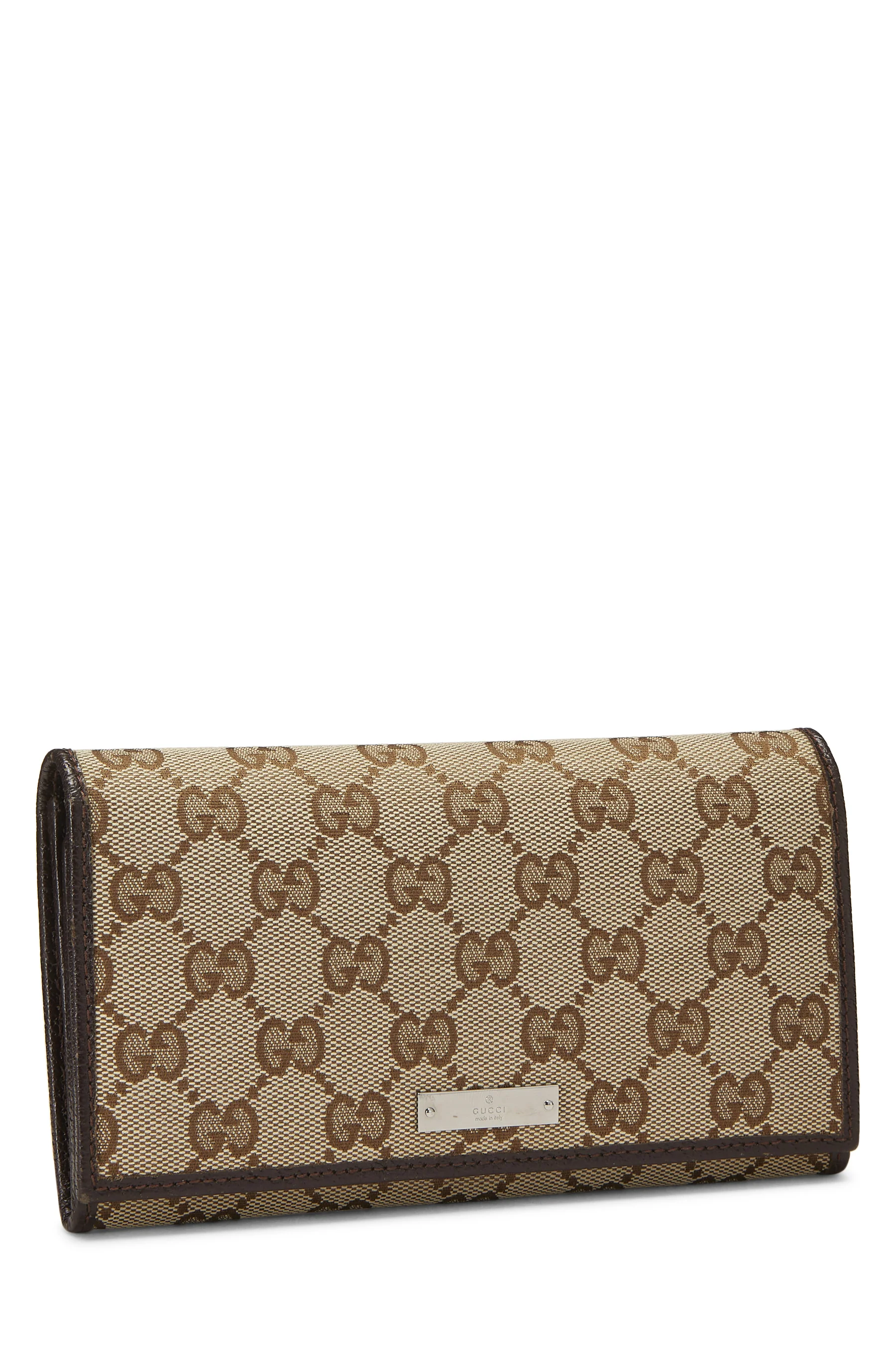 Gucci Canvas Continental Wallet - Image 2