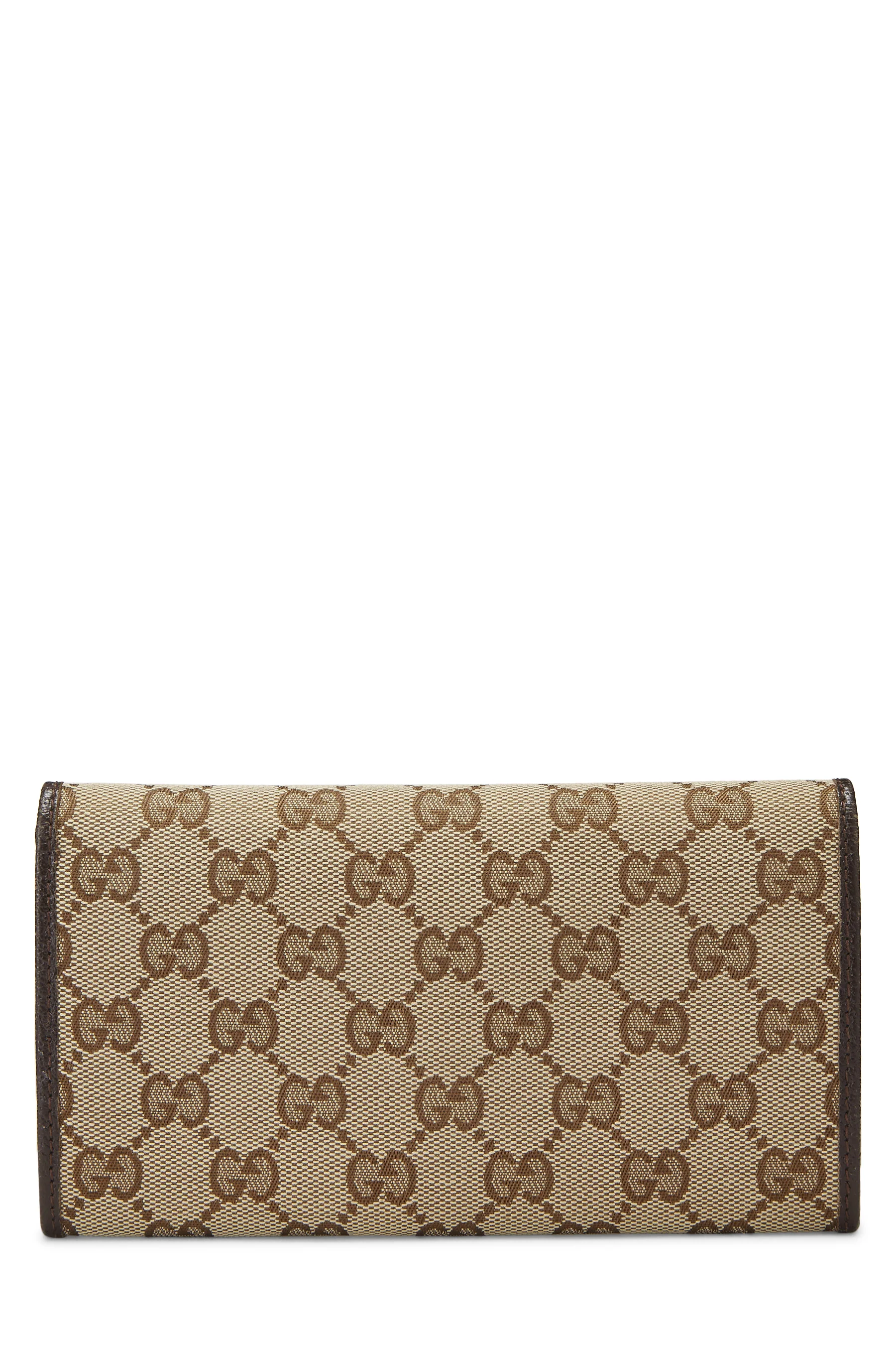 Gucci Canvas Continental Wallet - Image 3