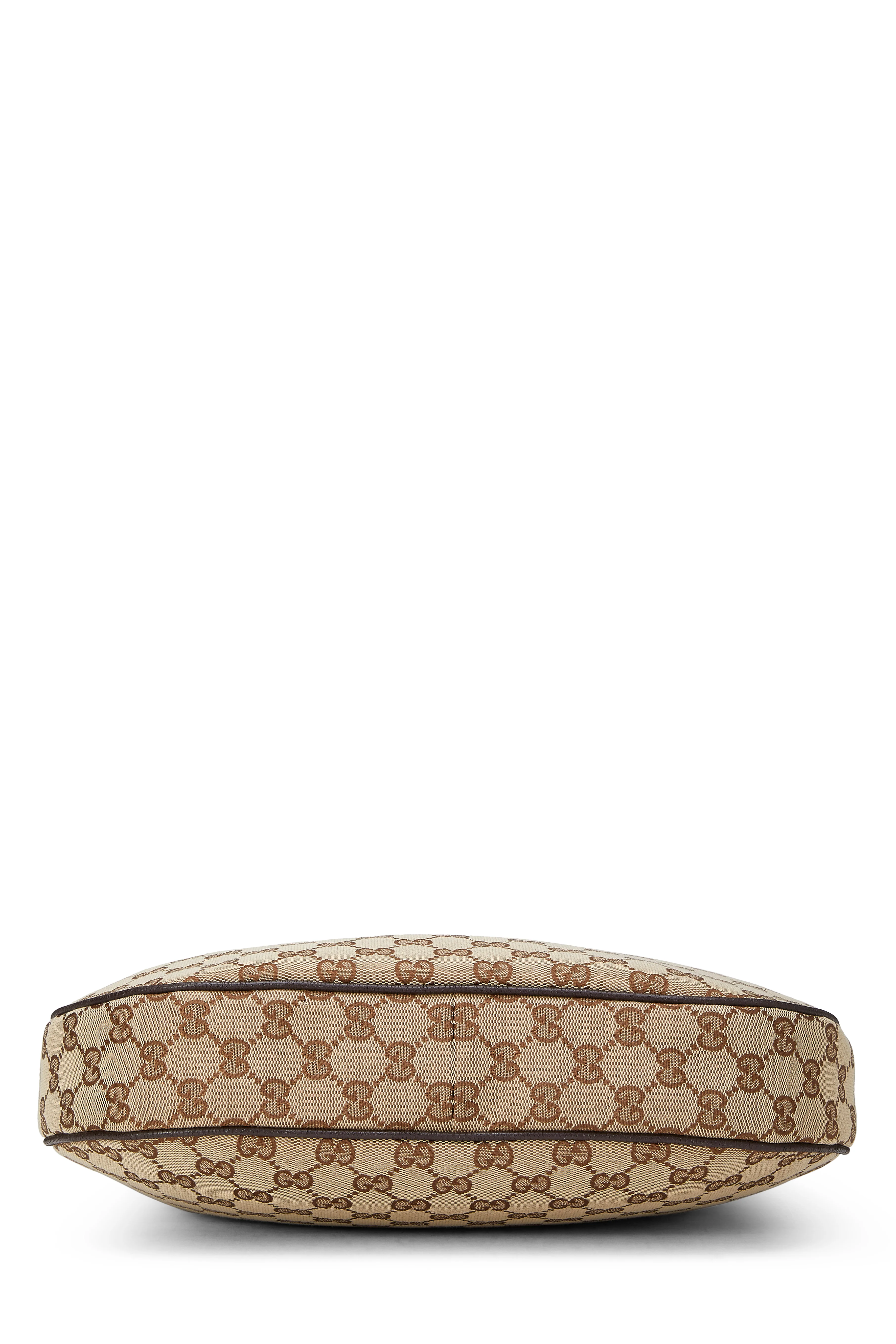 Gucci Canvas Web Round Messenger Crossbody Handbag - Image 5