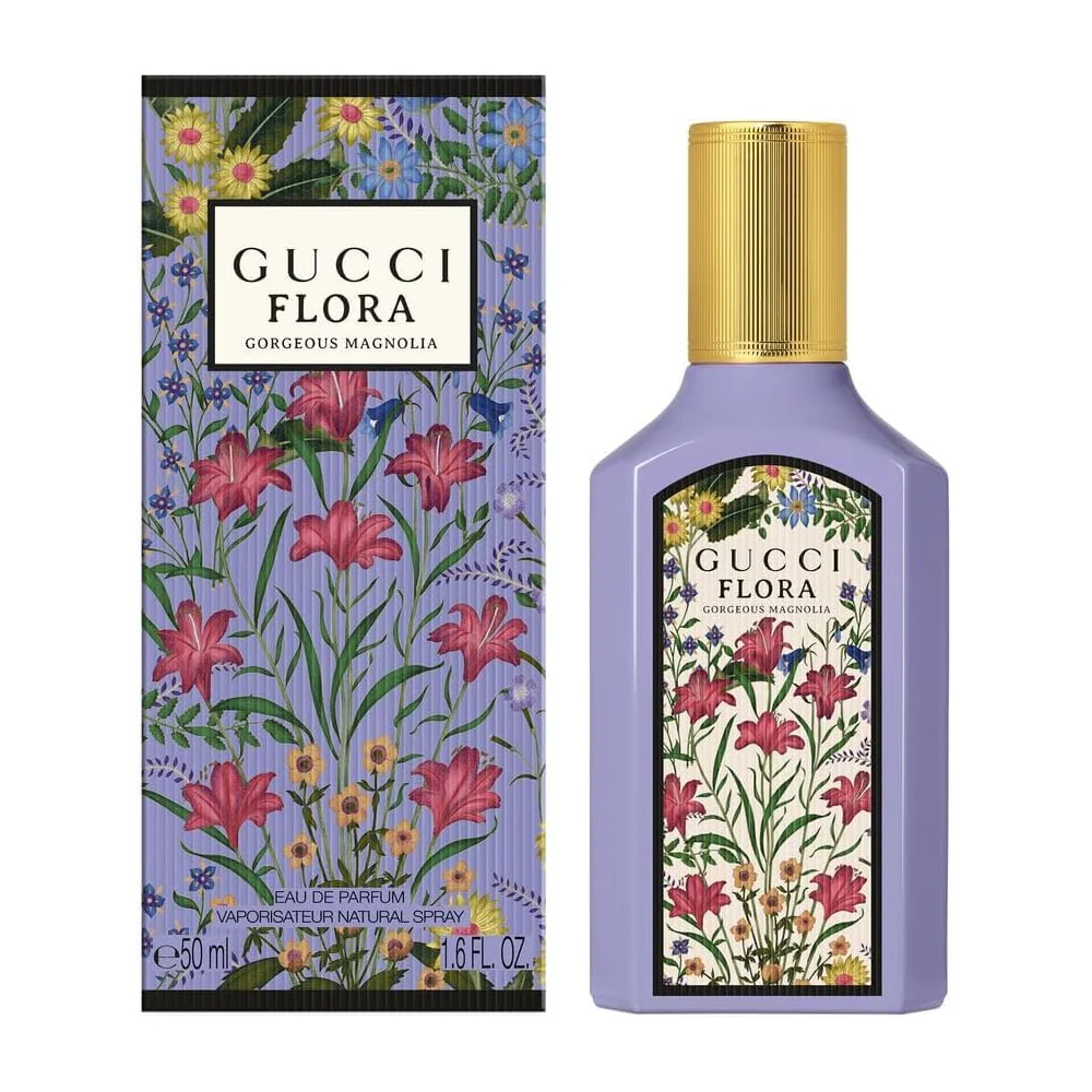 Gucci Flora Gorgeous Magnolia Eau De Parfum Spray - 1.6 oz. - Image 2