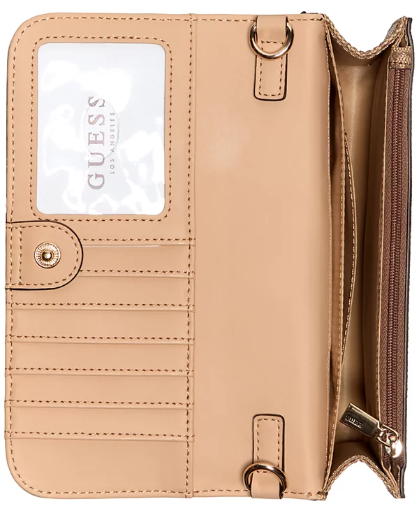 GUESS Noelle II Flap Crossbody Handbag - Image 4