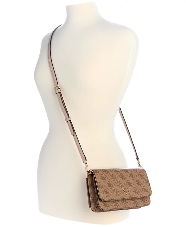 GUESS Noelle II Flap Crossbody Handbag - Image 5