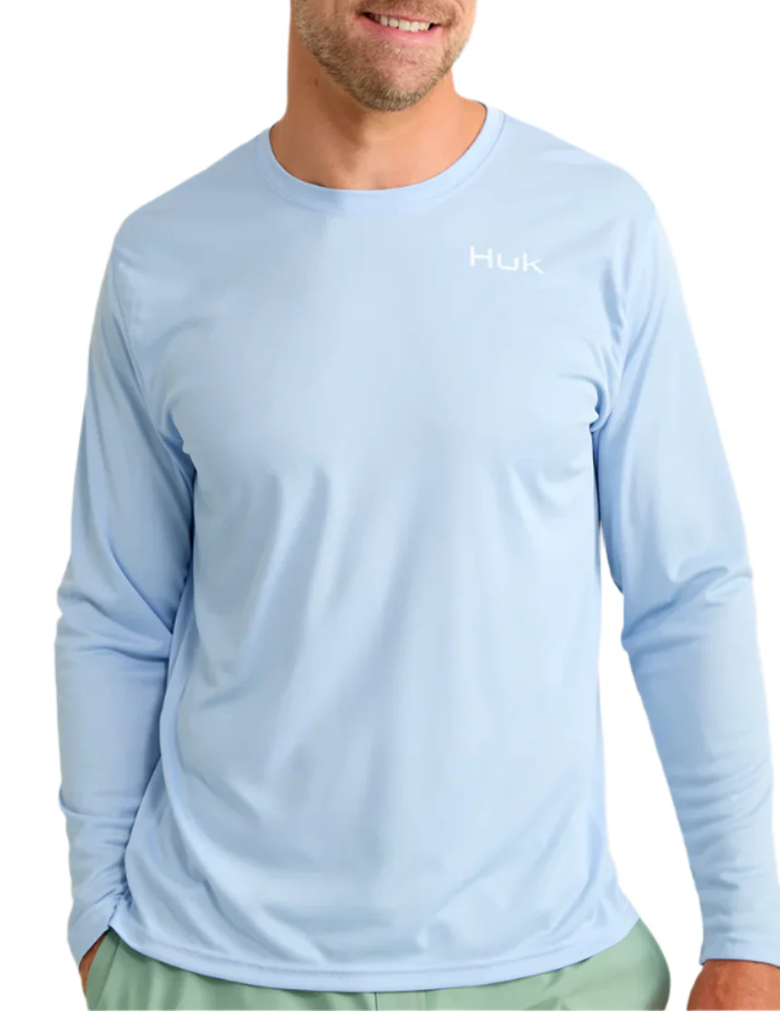 Huk Mens Pursuit Performance Huk Fill Long Sleeve Shirt - Image 2