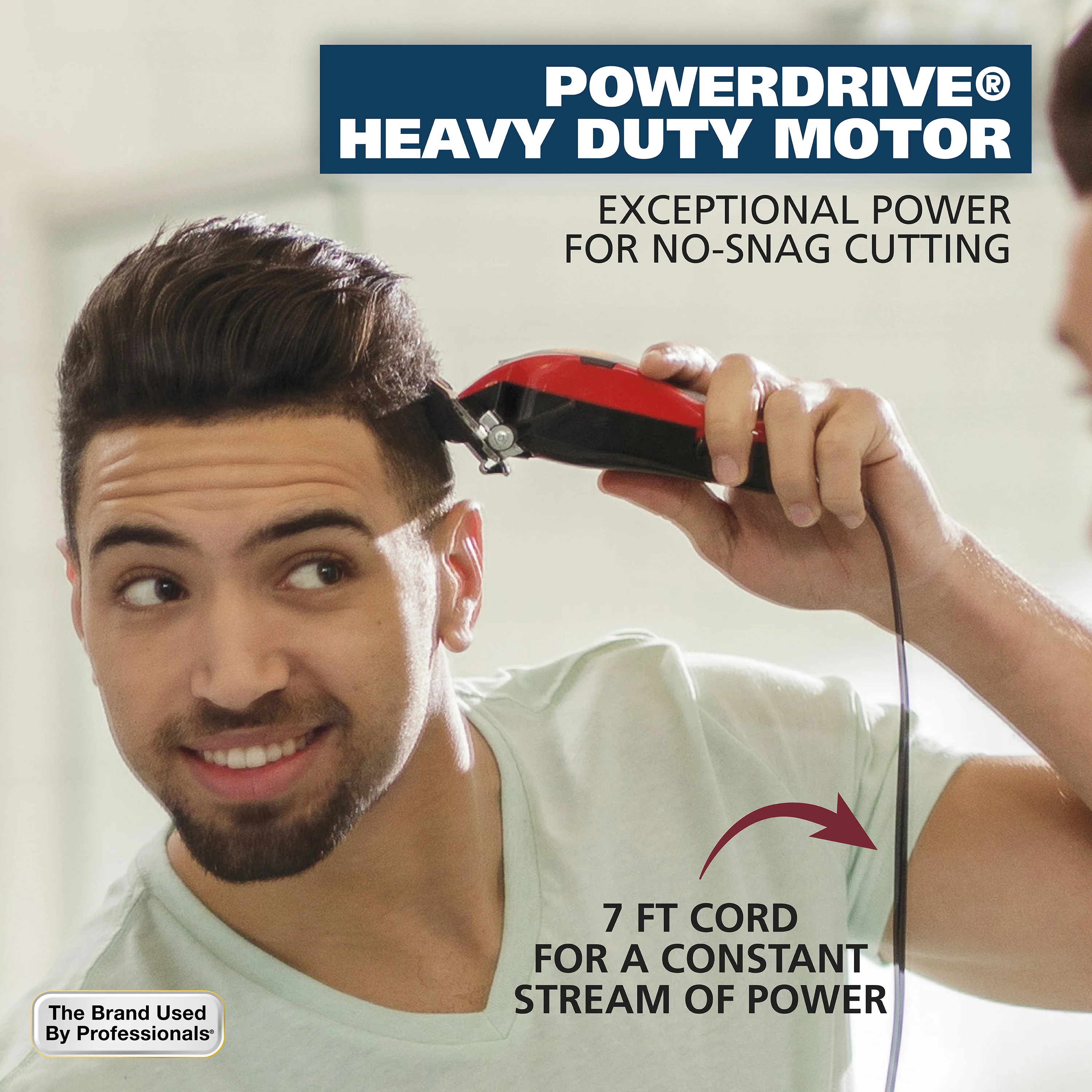 Wahl Clip 'N Trim Hair Clipper With Built-In Trimmer - Image 11
