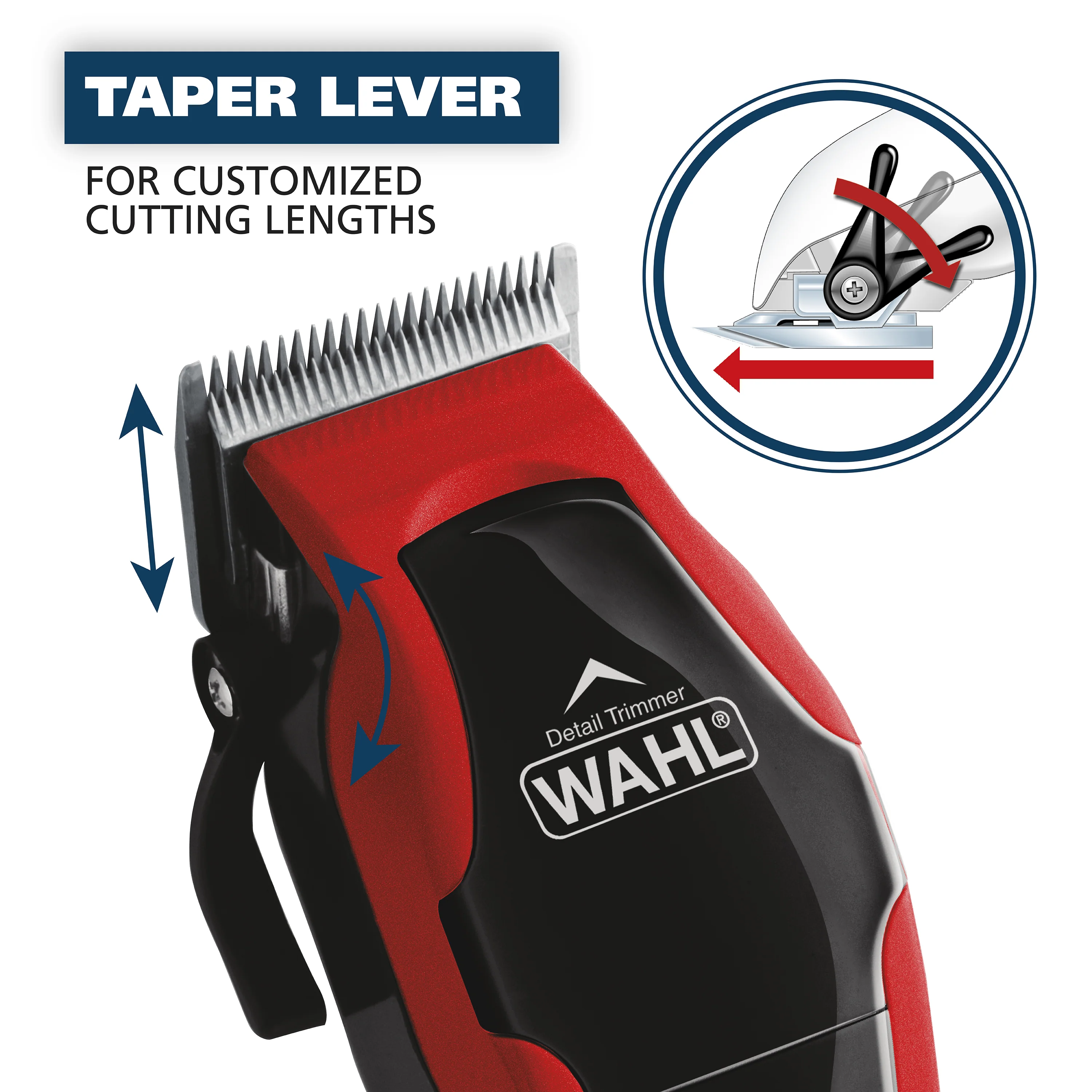 Wahl Clip 'N Trim Hair Clipper With Built-In Trimmer - Image 7