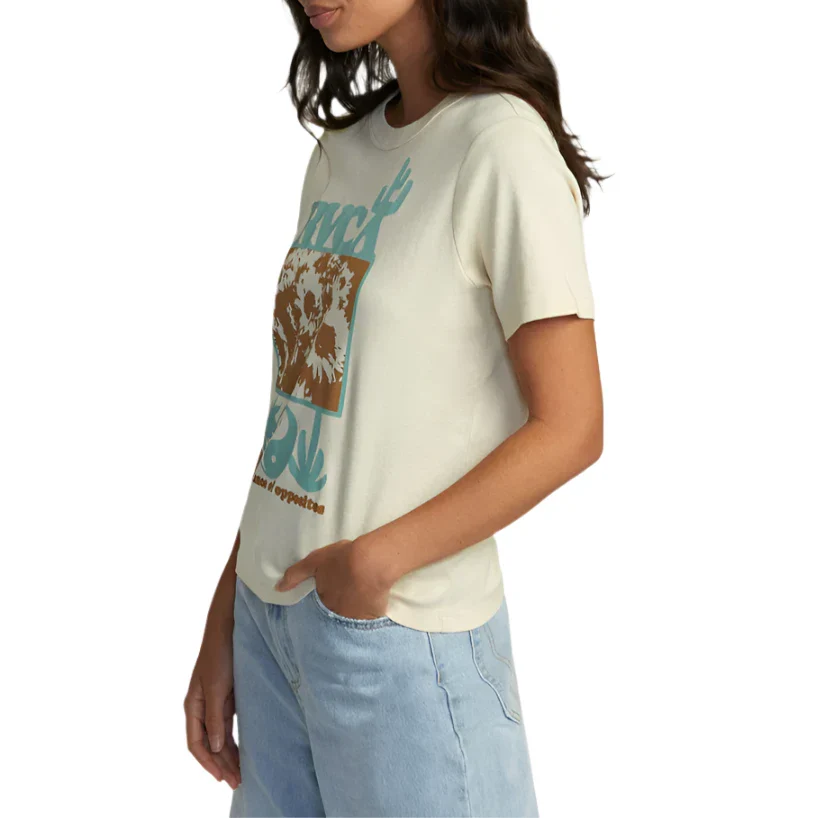 RVCA Womens Hamilton Daily Short Sleeve T-Shirt - Image 3