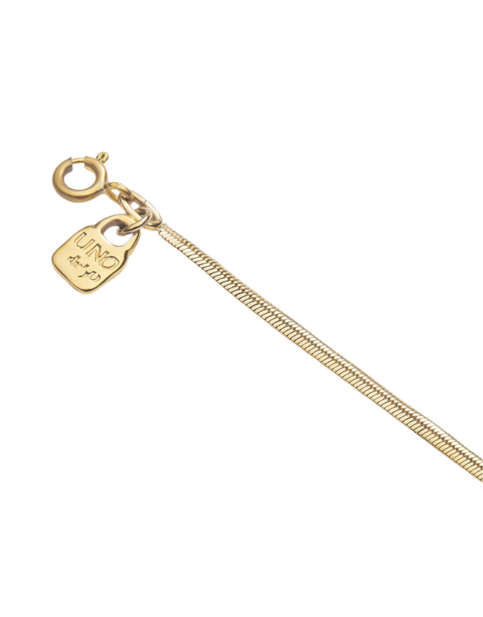 UNOde50 Hazte UNO Colgantes Short Gold-Plated Chain Necklace - Image 3