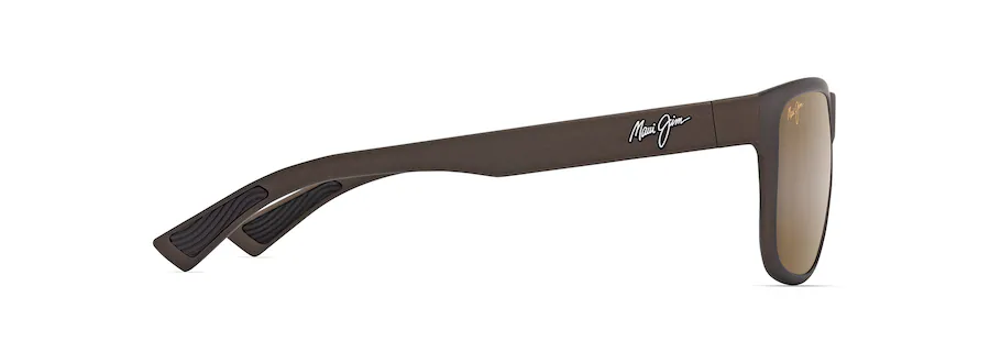 Maui Jim Puakea Matte Brown Frame - HCL Bronze Lens - Polarized Sunglasses - Image 3