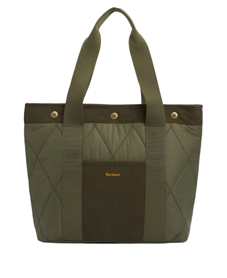 Barbour Healy Quilted Tote Handbag
