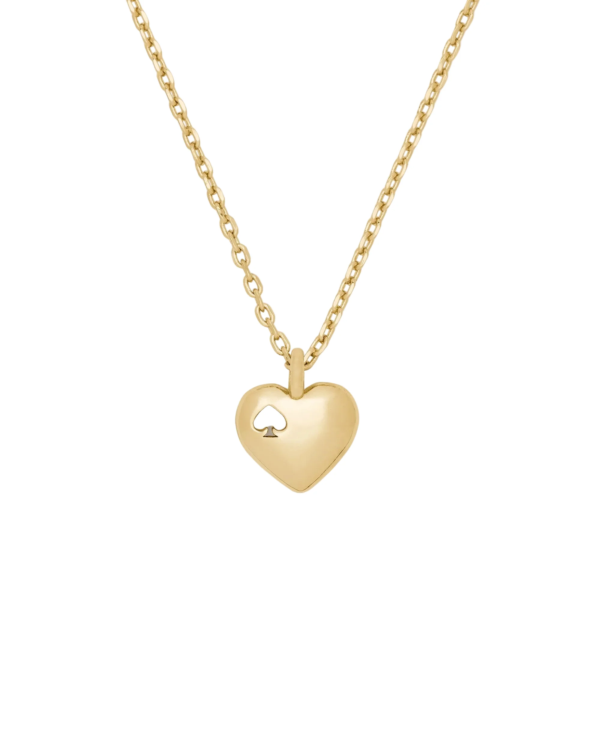 Kate Spade Gold Heart Pendant Necklace