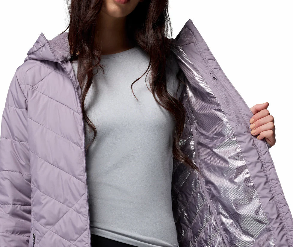 Columbia Womens Heavenly Long Hooded Jacket - Image 3