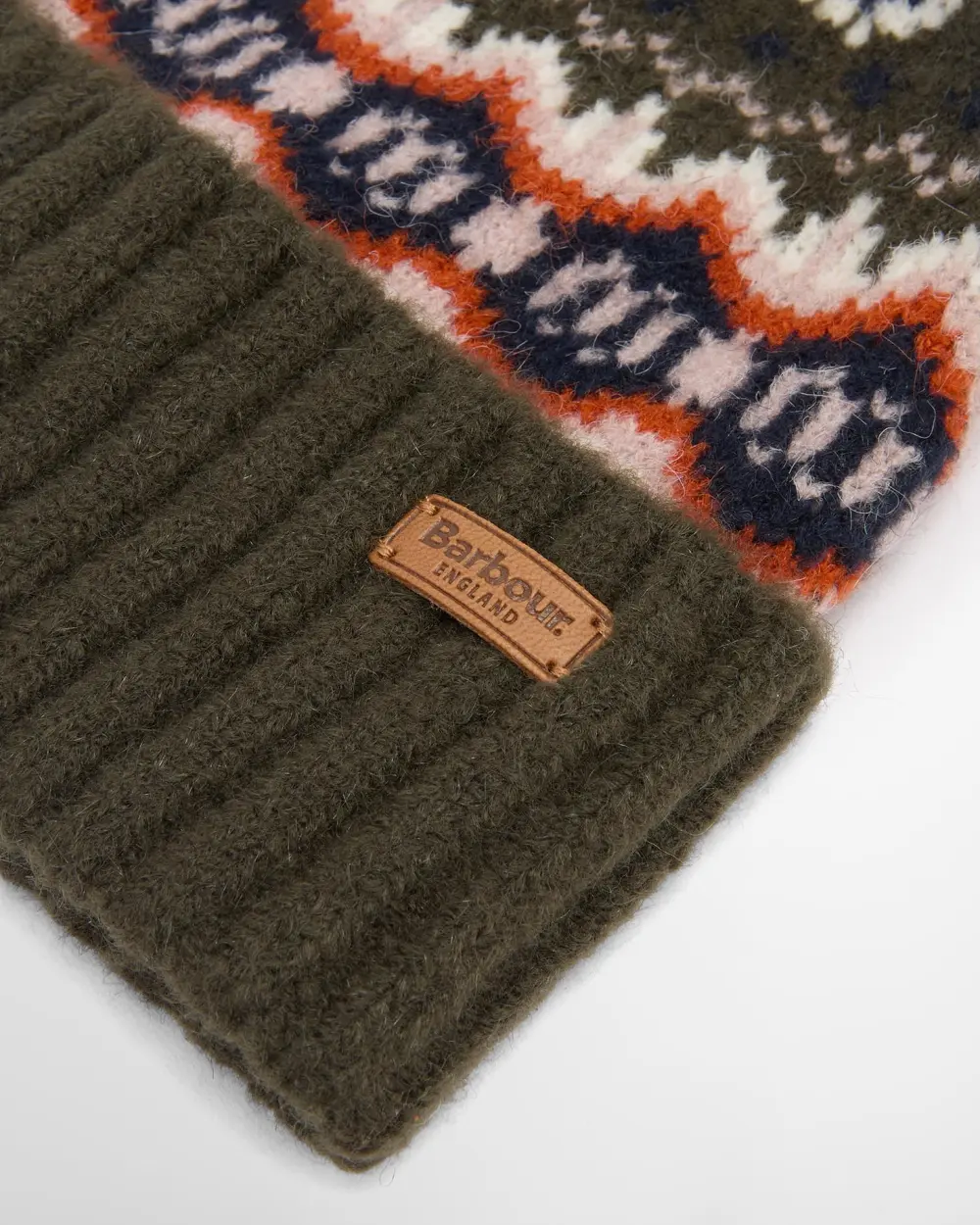 Barbour Womens Helen Fair Isle Beanie - Image 3
