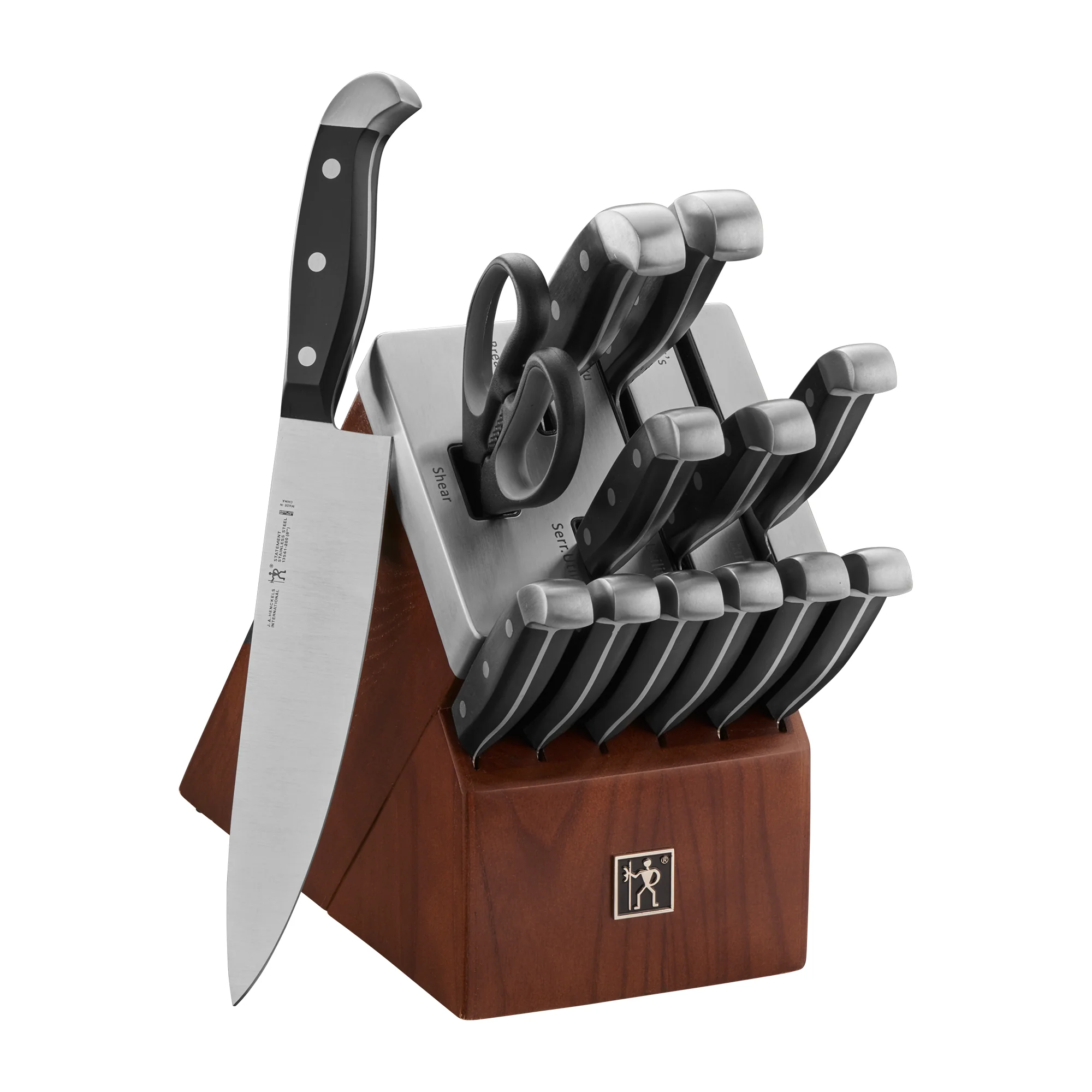 JA Henckels Statement 14-Piece Self-Sharpening Knife Block Set