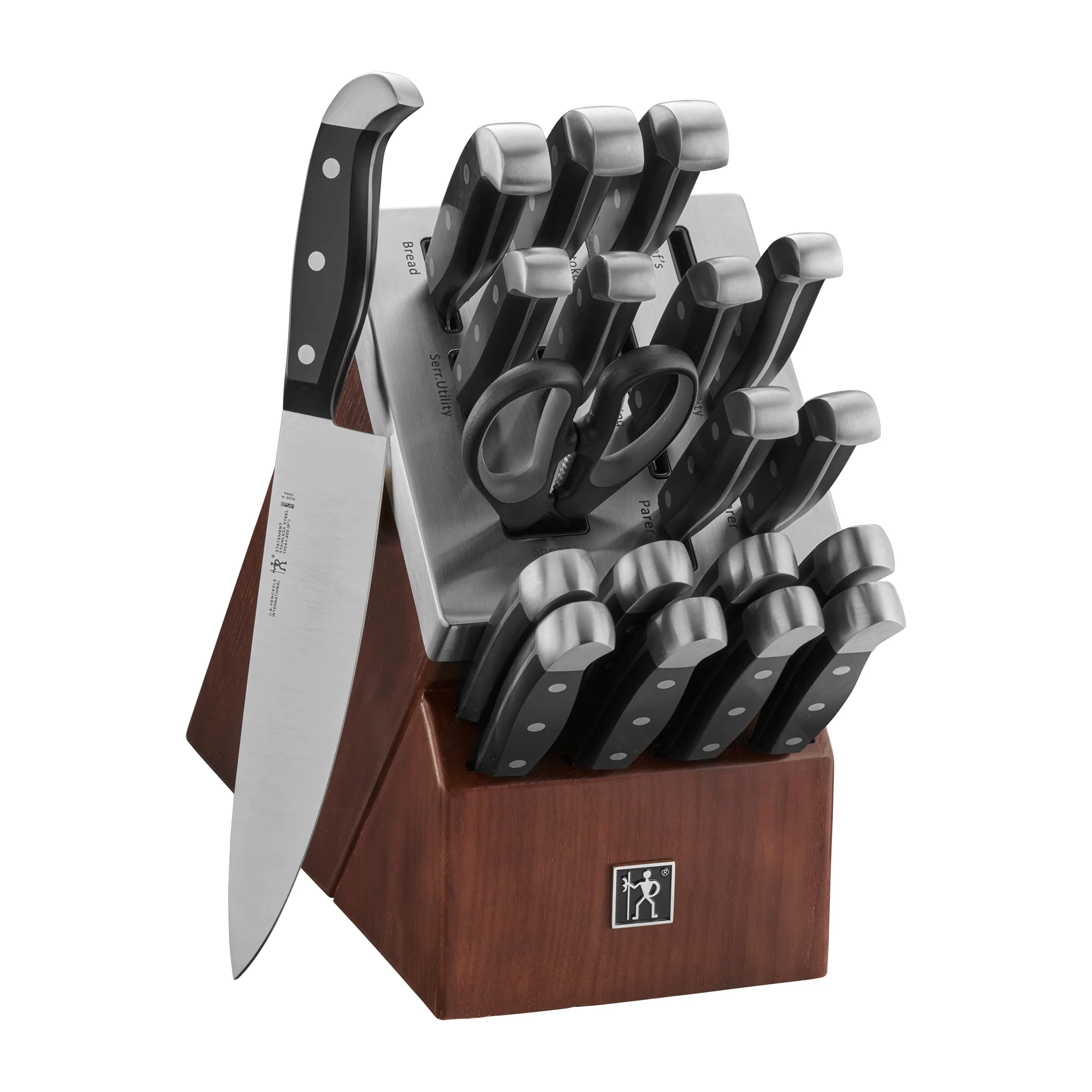 JA Henckels Statement 20-Piece Self-Sharpening Knife Block Set