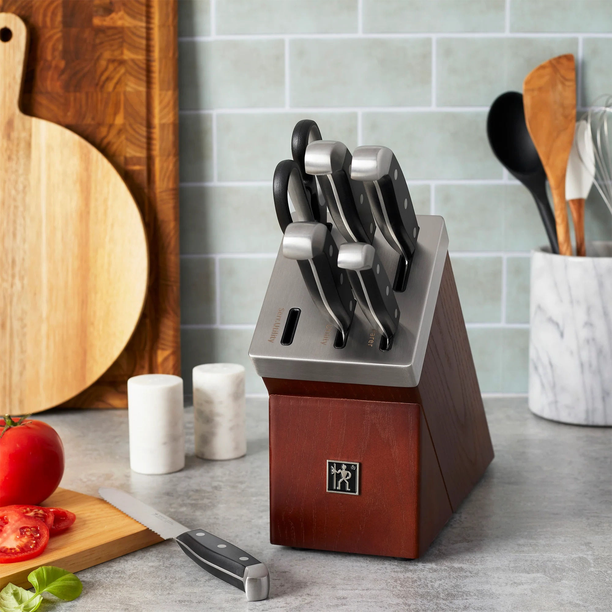 JA Henckels Statement 7-Piece Self-Sharpening Knife Block Set - Image 3