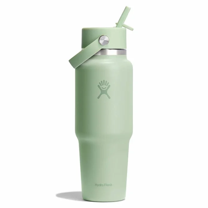 Hydro Flask 32 oz. Wide Mouth Travel Bottle With Flex Straw Cap